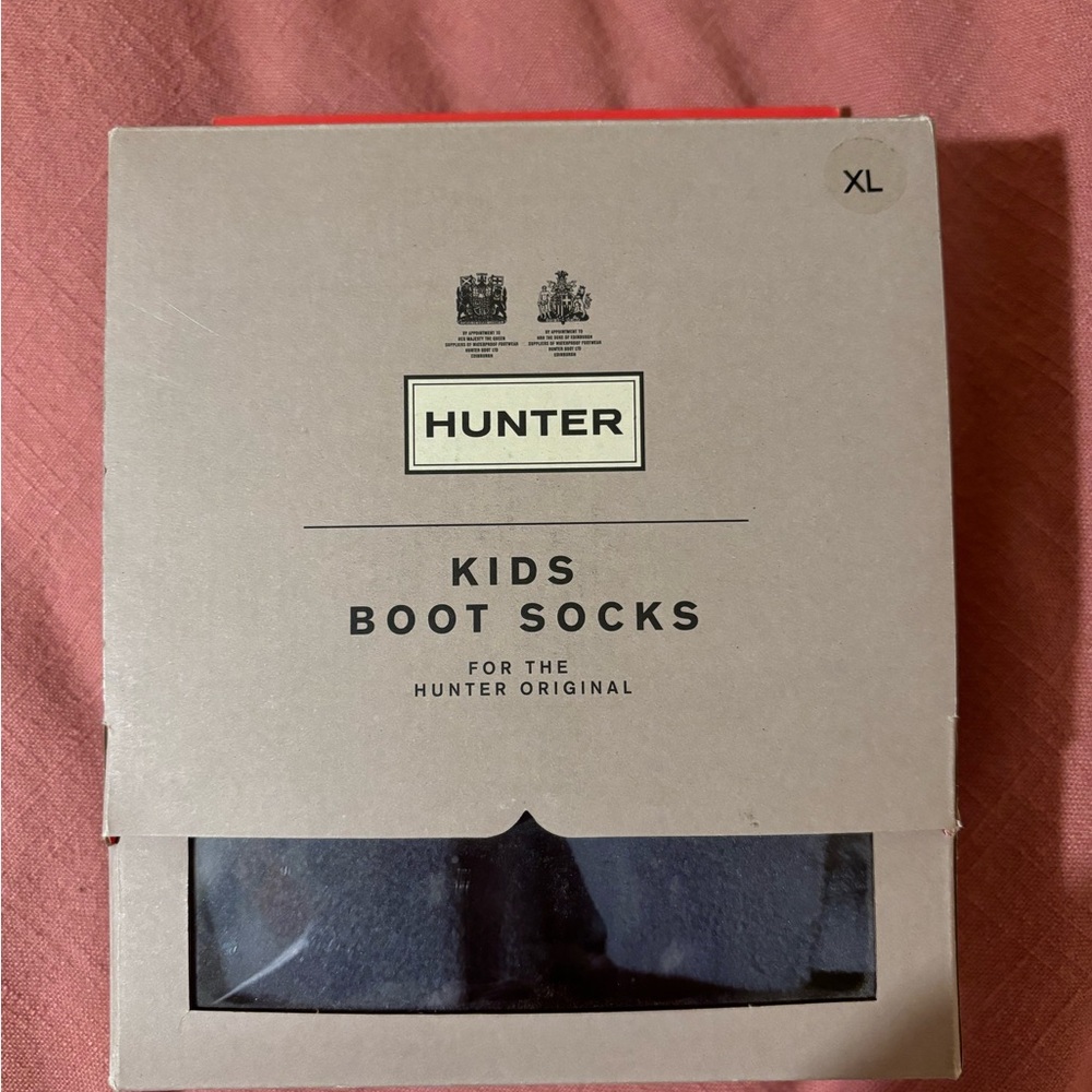 Hunter Kids XL Boot Socks in Mineral Blue